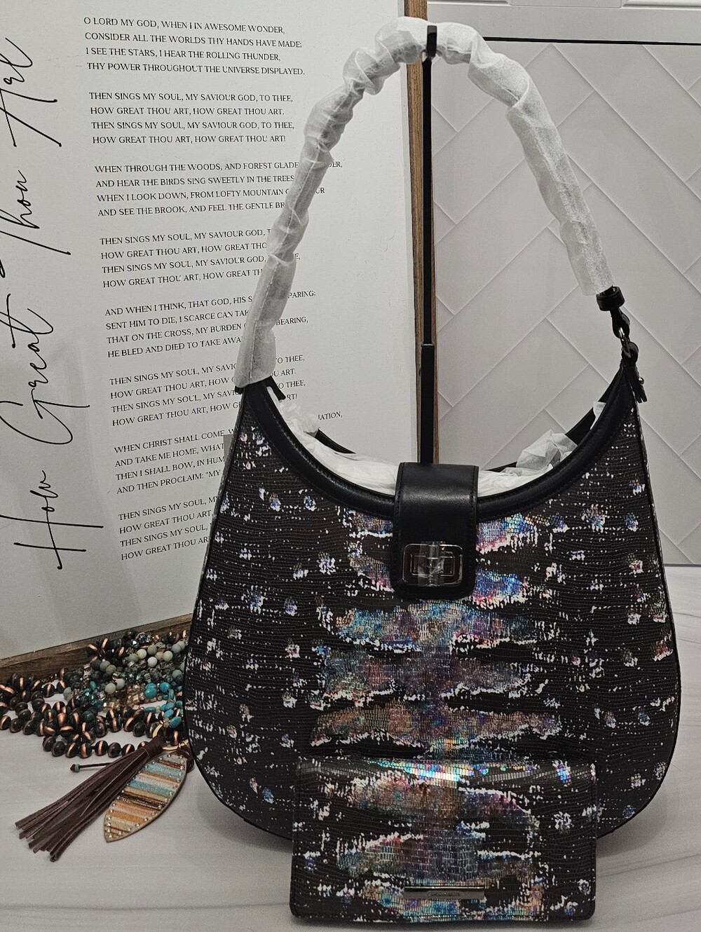 **Brahmin Fallon + Ady Wallet Multi Spectacle NWT Set**
